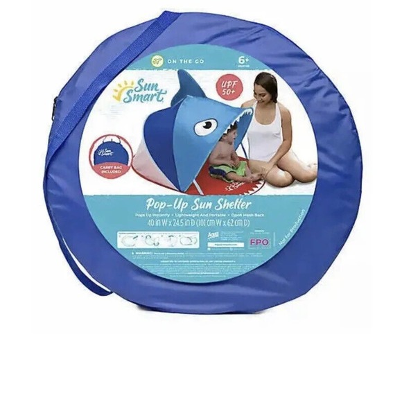 Baby Pop Up Beach Tent Portable Outdoor Sun Shade Shelter UV Protection Canopy - Picture 5 of 10